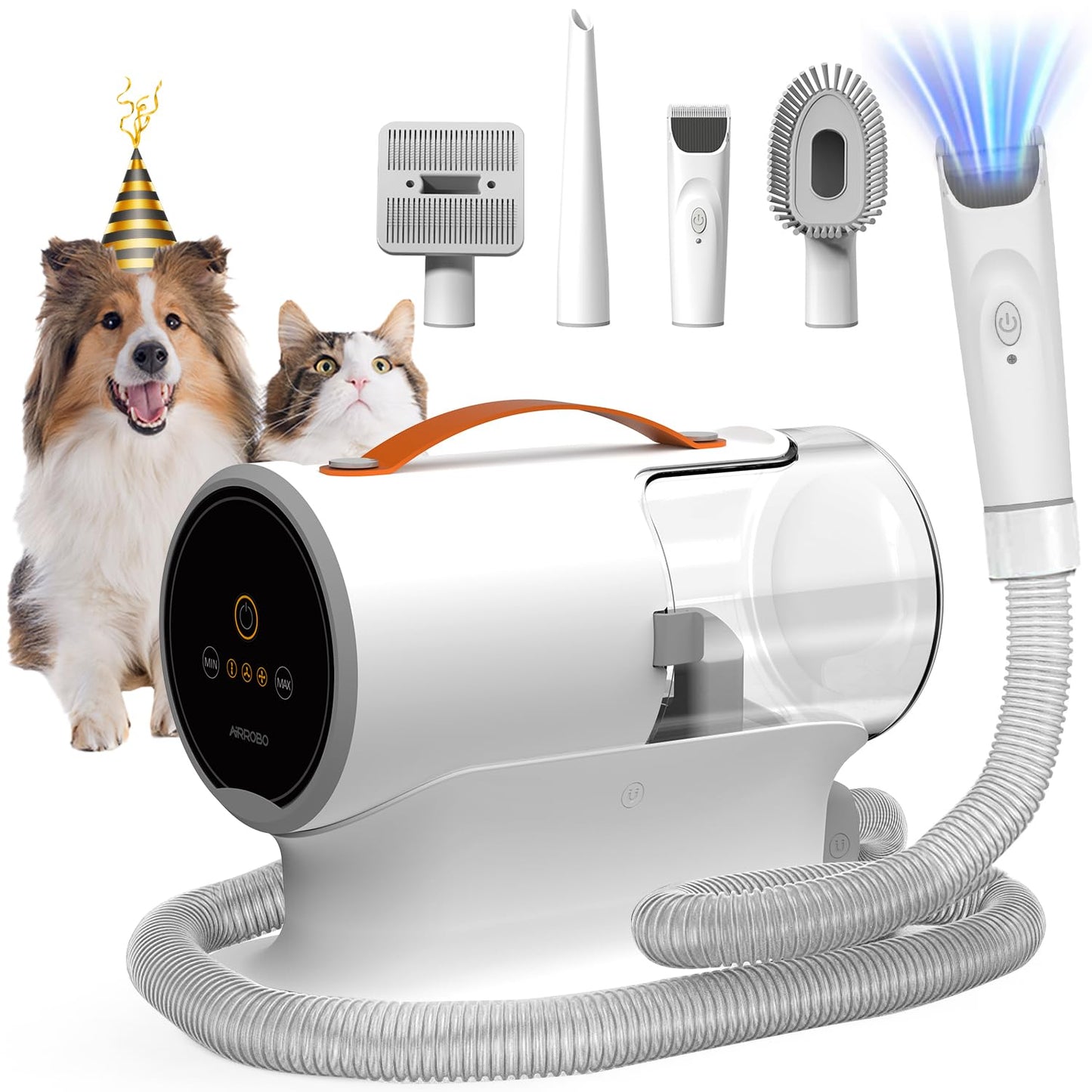 ShedAway™ Pet Grooming Vacuum — 5-in-1 Hair Removal Kit
